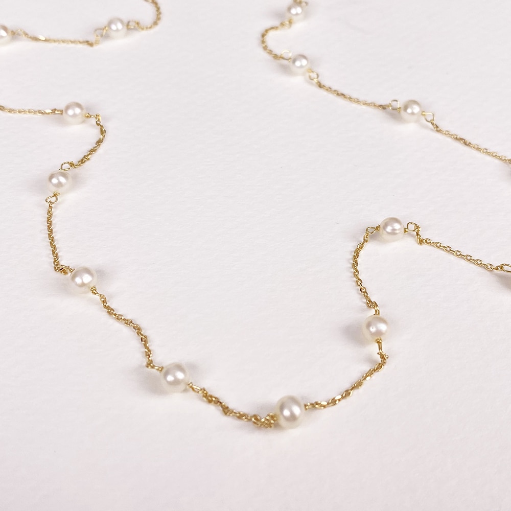 Tenerife Perla - Desire 9ct Gold Pearl Necklace